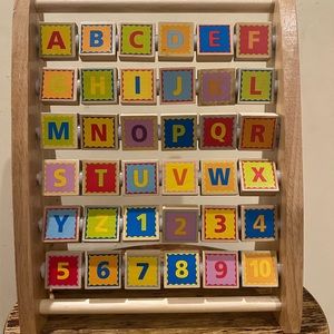 Alphabet Abacus Toy